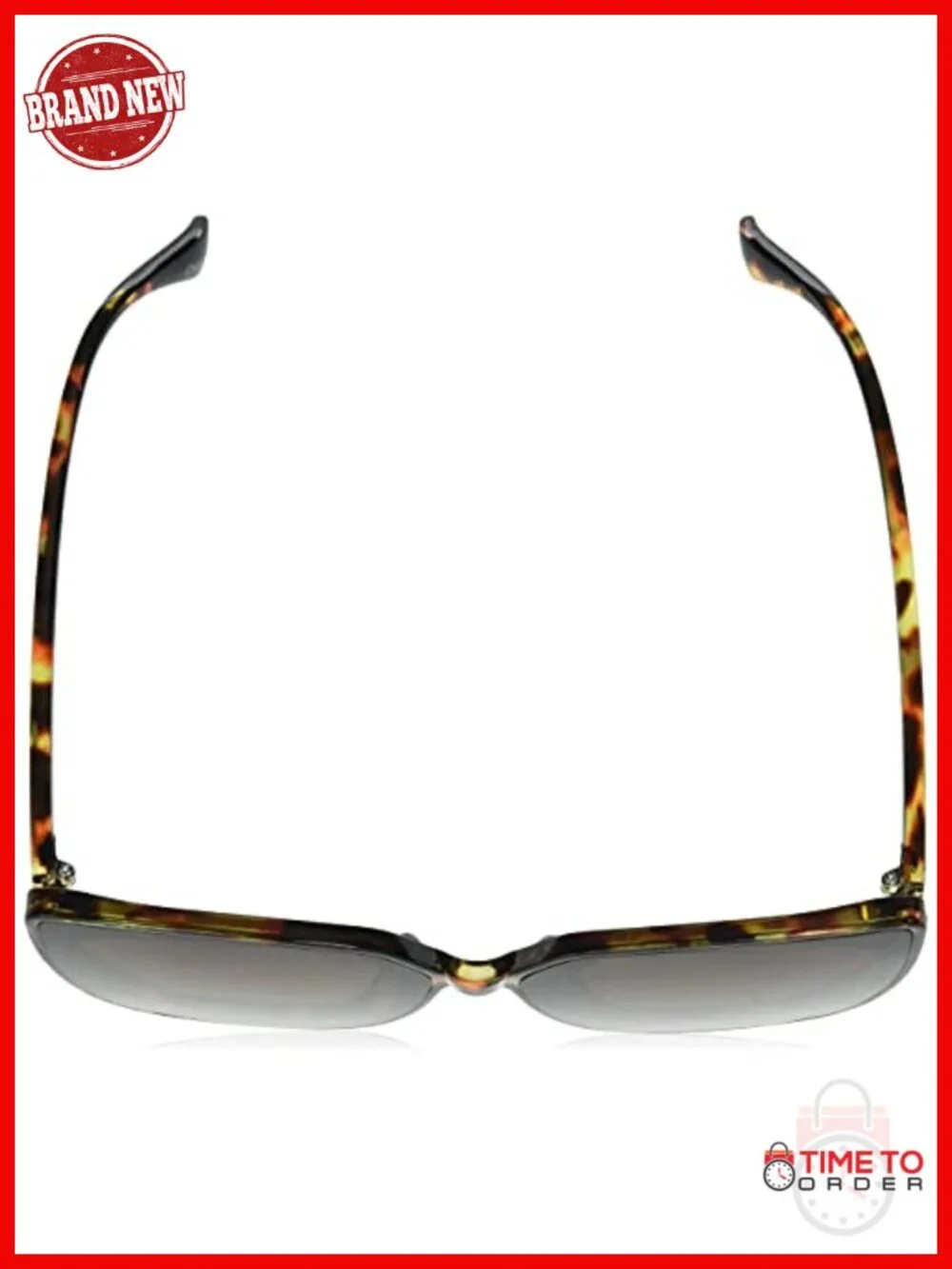 UV Protective Square Sunglasses with Microfiber Pouch